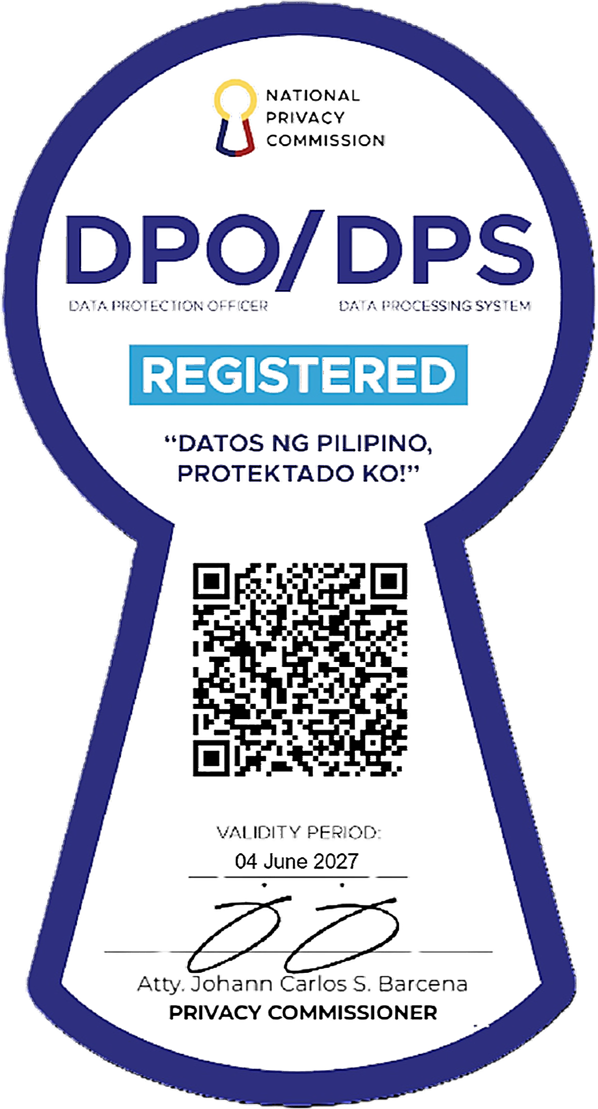 National Privacy Commission DPO/DPS Registered